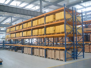 Система класть на полку склада пяди одиночного доступа длинная для промышленного хранения