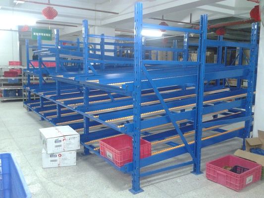 Купить shelving подачи коробки стальной структуры 100KG для логистической централи распределения Производство в сети